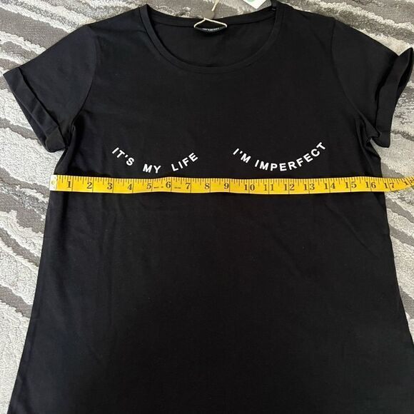 !M?ERFECT Los Angeles Women’s Black T-Shirt - Picture 8 of 9